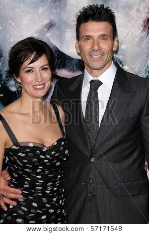 Wendy Moniz, Frank Grillo at 