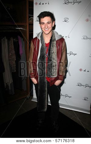 Mitchel Musso at the Launch Party for Q by Jodi Lyn O'Keefe, Dari Boutique, Studio City, CA 01-23-12