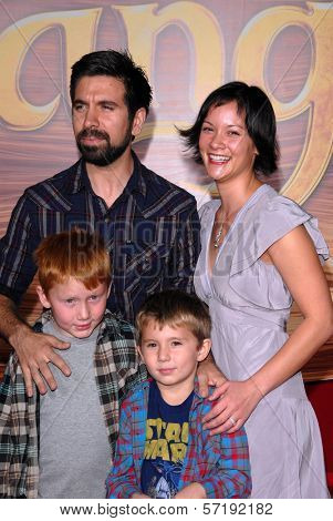 Joshua Gomez and Amy Pham at the 