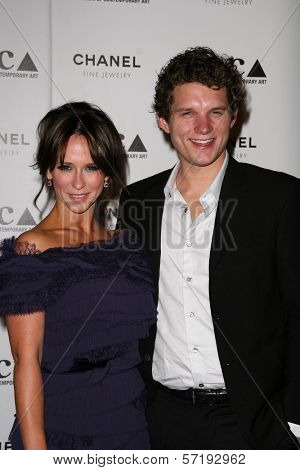 Jennifer Love Hewitt and Alex Beh at MOCA's Annual Gala 