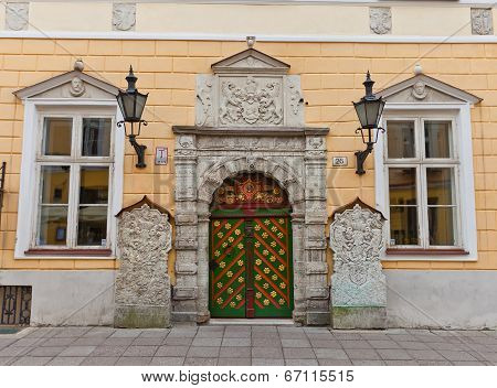 Brotherhood Of The Blackheads House In Tallinn, Estonia
