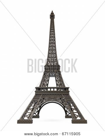 Eiffel Tower Isolated