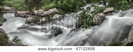 River Toce In Formazza Valley, Piedmont - Italy
