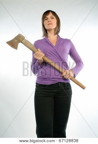 Woman With Hatchet