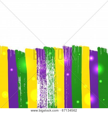 Grunge mardi gras background