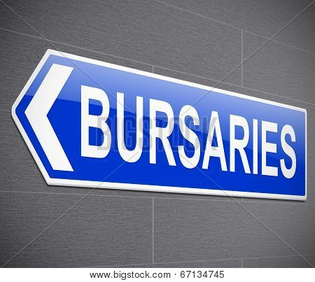 Bursary Concept.