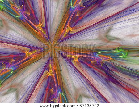 Flower fractal