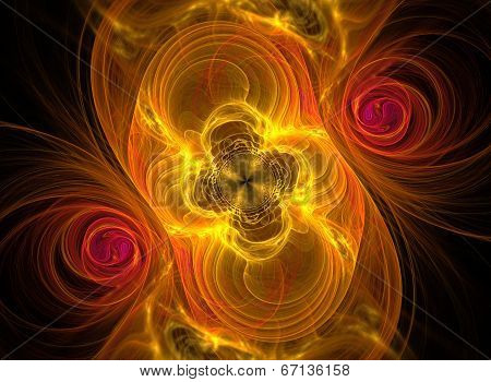Flower fractal