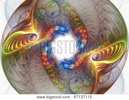 Spiral fractal