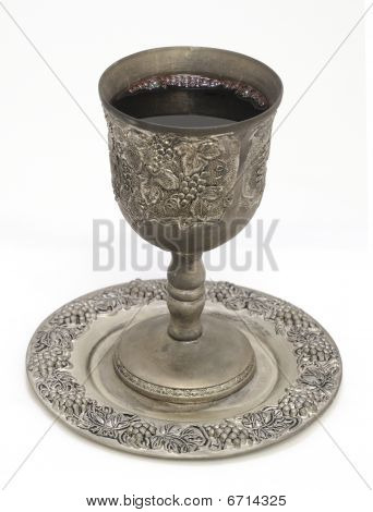 Tumbler sur pattes avec du vin