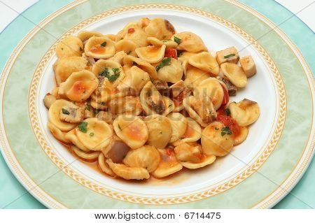 Orecchiette With Seafood Sauce