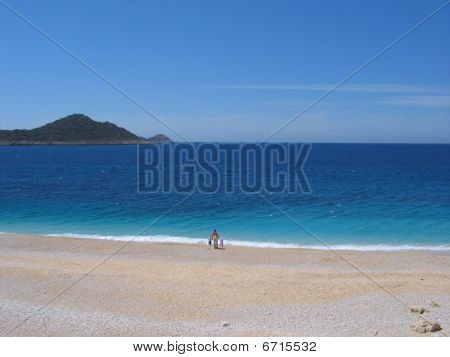 Looking Out To Sea