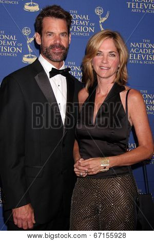 LOS ANGELES - JUN 20:  Tuc Watkins, Kassie DePaiva at the 2014 Creative Daytime Emmy Awards at the Bonaventure Westin on June 20, 2014 in Los Angeles, CA