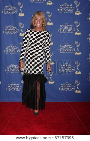 LOS ANGELES - JUN 20:  Joie Scott at the 2014 Creative Daytime Emmy Awards at the The Westin Bonaventure on June 20, 2014 in Los Angeles, CA