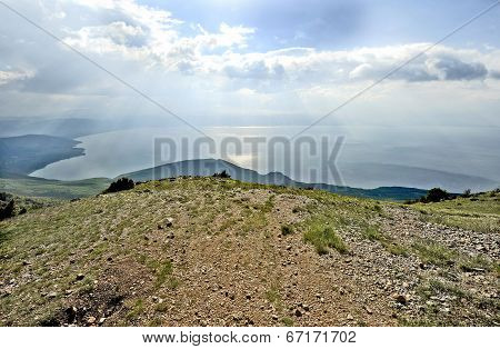 A view to lake Ohrid