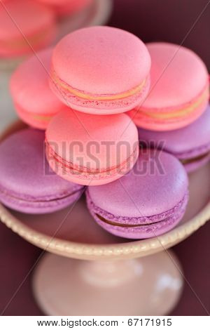 French macarons dessert