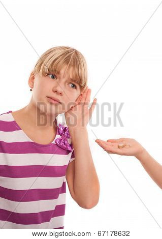Young Female With Hearing Problems