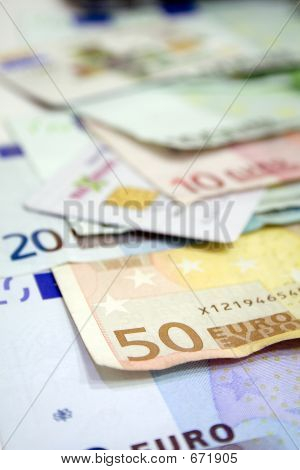 Euro Bills & Credit Card 1