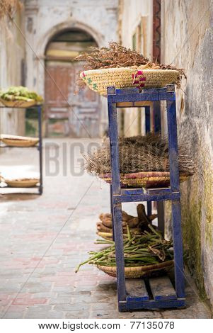 Herbs And Species In Essaouira, Moroco