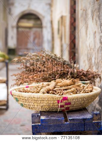 Herbs And Species In Essaouira, Moroco