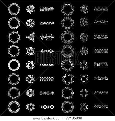 Mega set of 48 the most popular elements