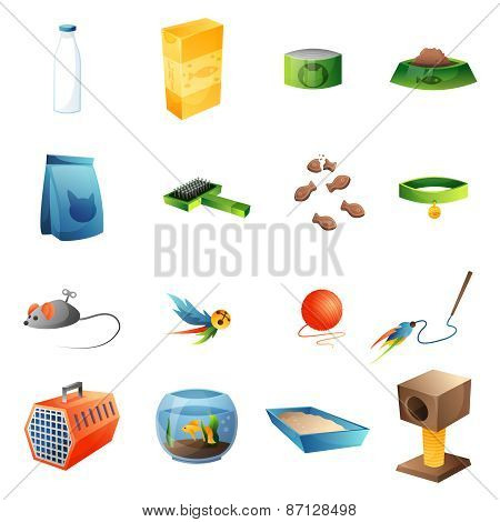 Cat stuff set
