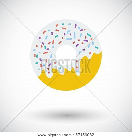 Donut flat icon
