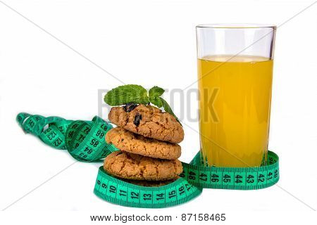 Juice And Cookies And Meter