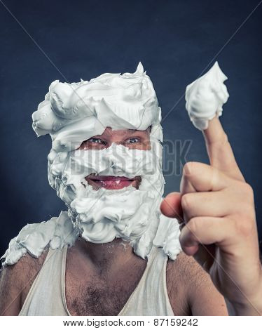 Whipped cream licker