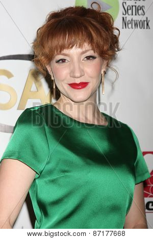 LOS ANGELES - APR 1:  Megan Duffy at the 6th Annual Indie Series Awards at the El Portal Theater on April 1, 2015 in North Hollywood, CA