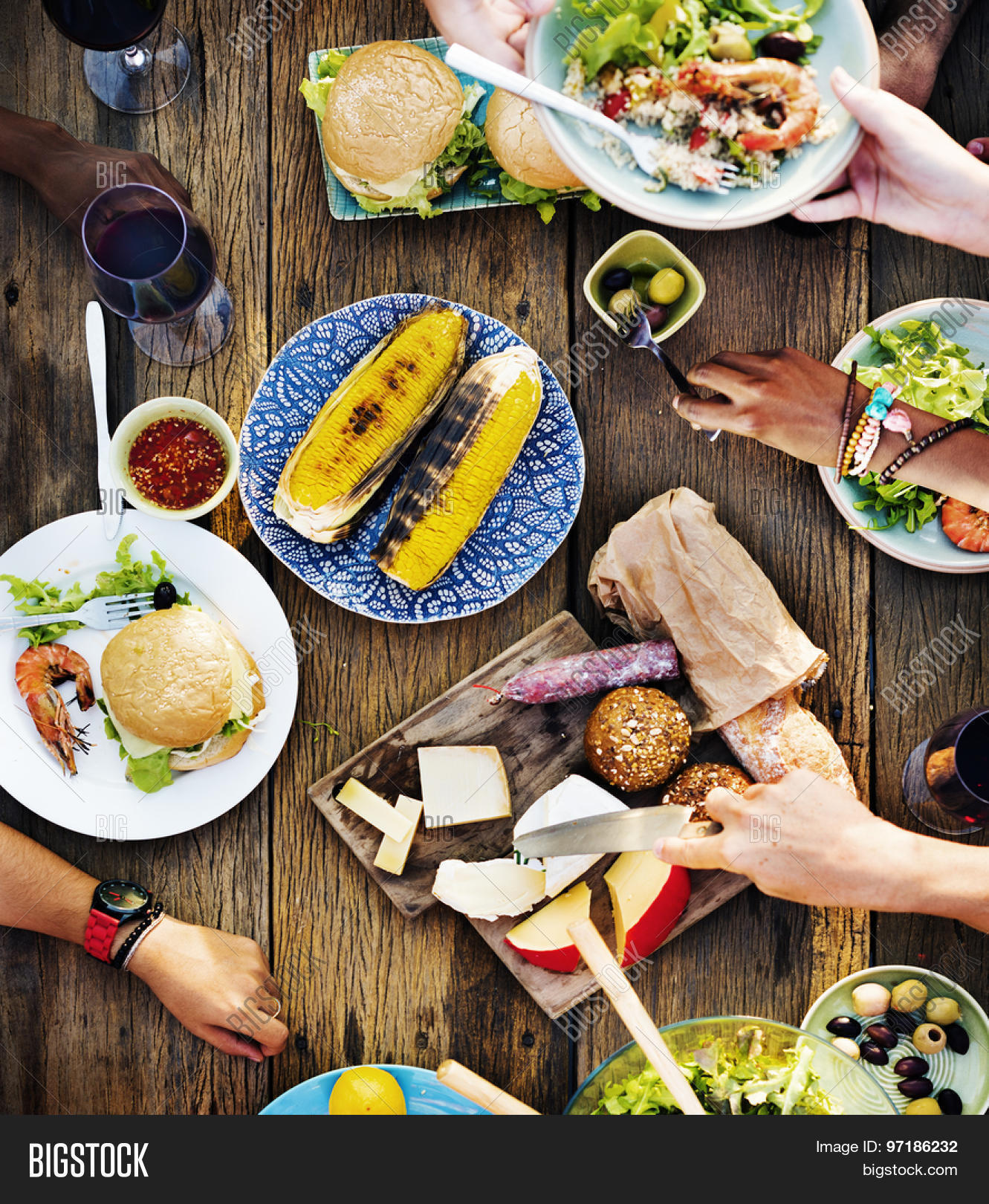 Food Table Delicious Image & Photo (Free Trial) Bigstock