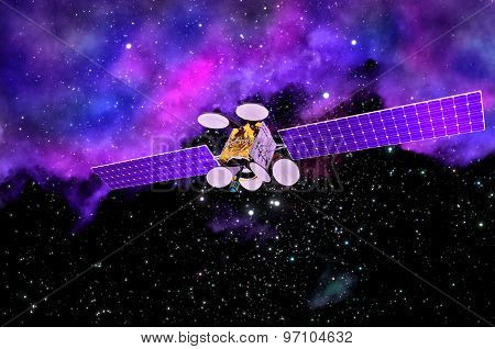 3D Model Of An Artificial Satellite Of The Earth