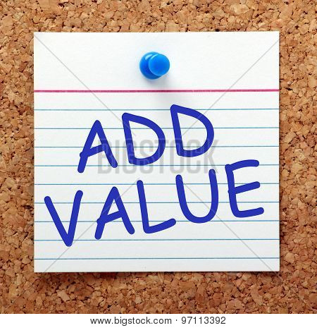 Add Value