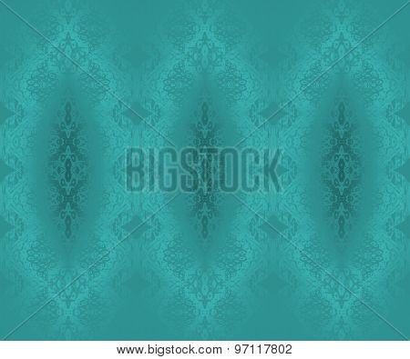Seamless pattern turquoise