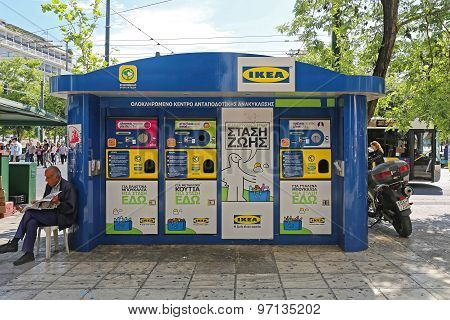 Ikea Recycling Kiosk