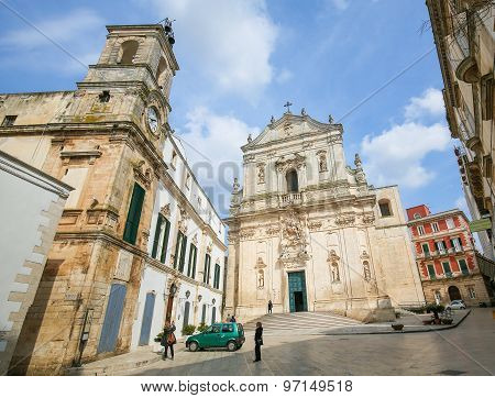Basilica In Martina Franca, Italy