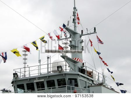 Kingston Naval Signal Flags Of Warship 2008