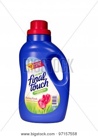 Final Touch Fabric Softener.