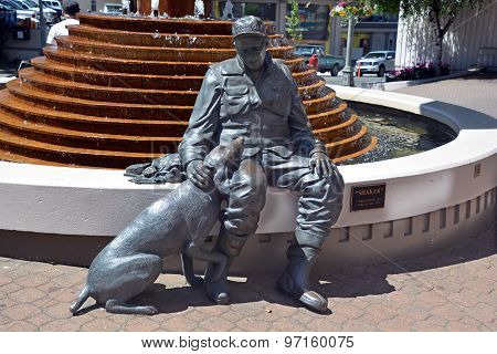 A sculpture