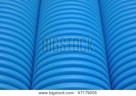 Blue tubes