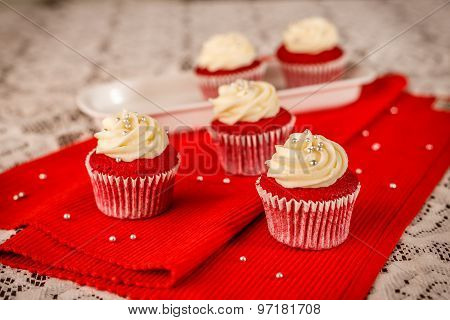Red Velvet Cup Cakes