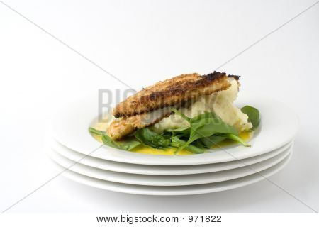 Cotoletta di pollo; Spazio ampio, Top