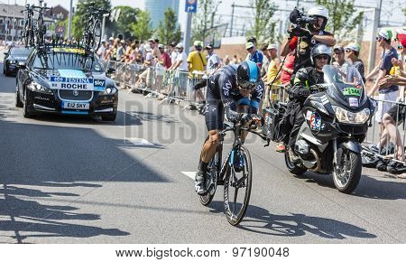 The Cyclist Nicolas Roche - Tour De France 2015