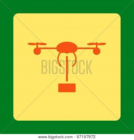 Copter shipment icon