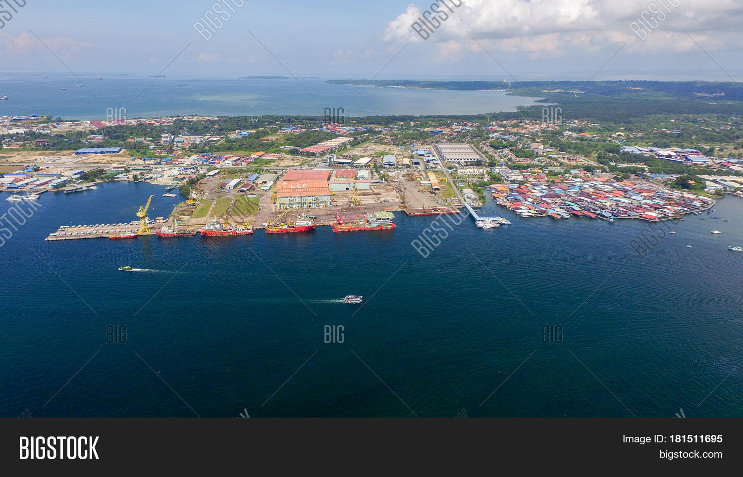 Aerial View Labuan Image & Photo (Free Trial) | Bigstock