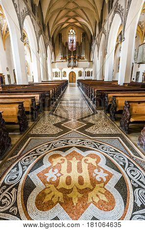 Donauworth, Germany - September 2017: at the local church