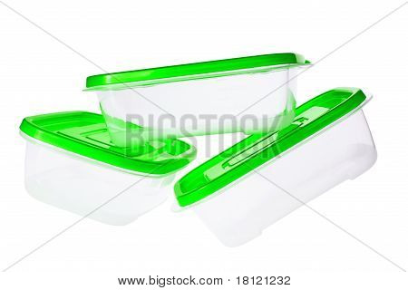 Plastik kaplar