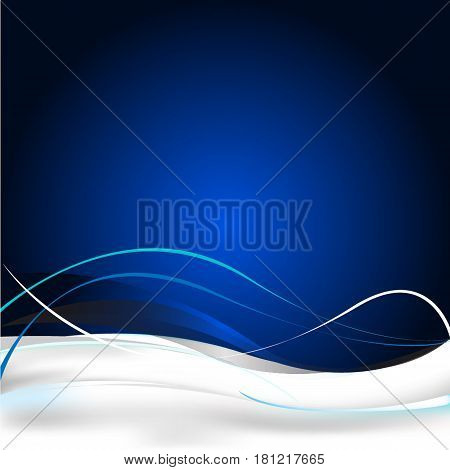 Vector abstract wave background illustration icon moder water