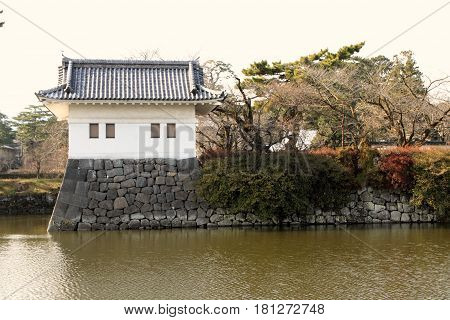 Turret Of Odawara Castle In Kanagawa, Japan