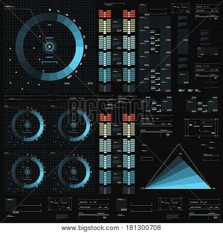 Futuristic Virtual Graphic Touch User Interface